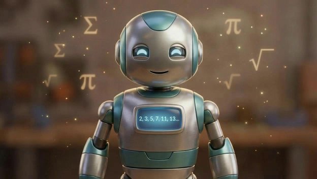 Whimsical Robot Math Mentor