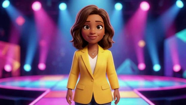 Bubbly Reality Show Host