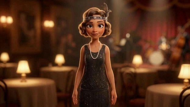 Jazz-Age Socialite Confidante