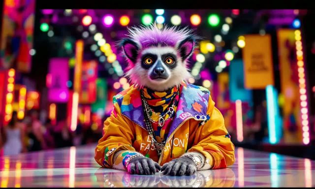 Fashionably Loud Lemur
