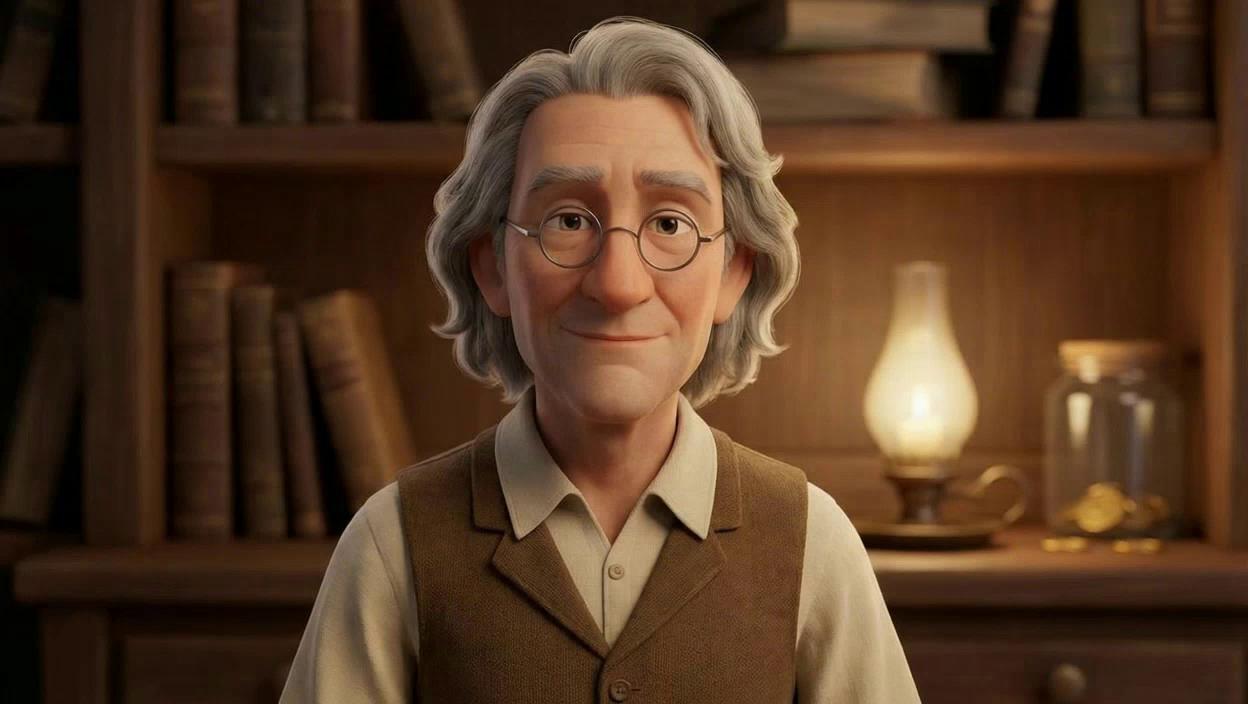 Pixar-Frugality Sage Franklin